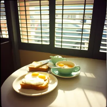 Kopitiam Dawn · Midjourney v7