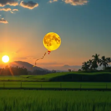 Moon Kite · Kling 2.1